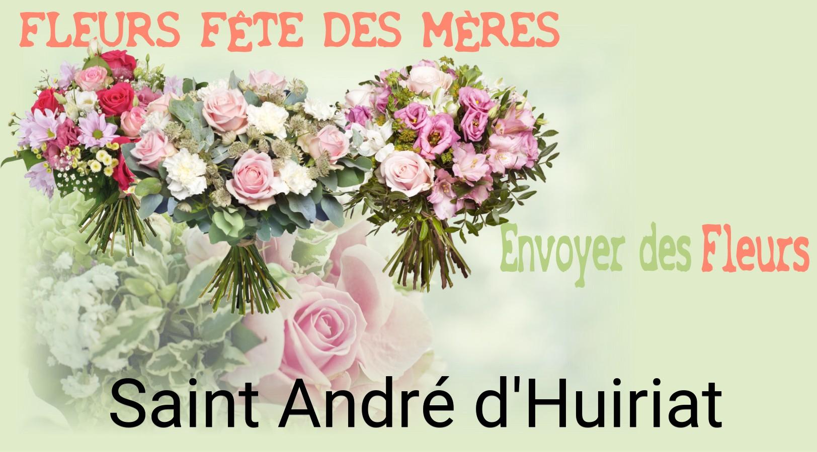 Bouquet de Fête des Mères livré à Saint-André-d'Huiriat